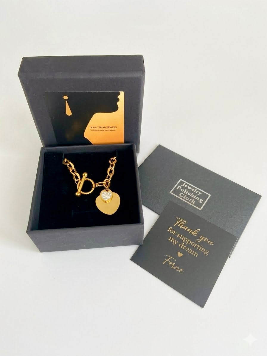 Elegant 18k Gold Plated Twin Flame Bracelet