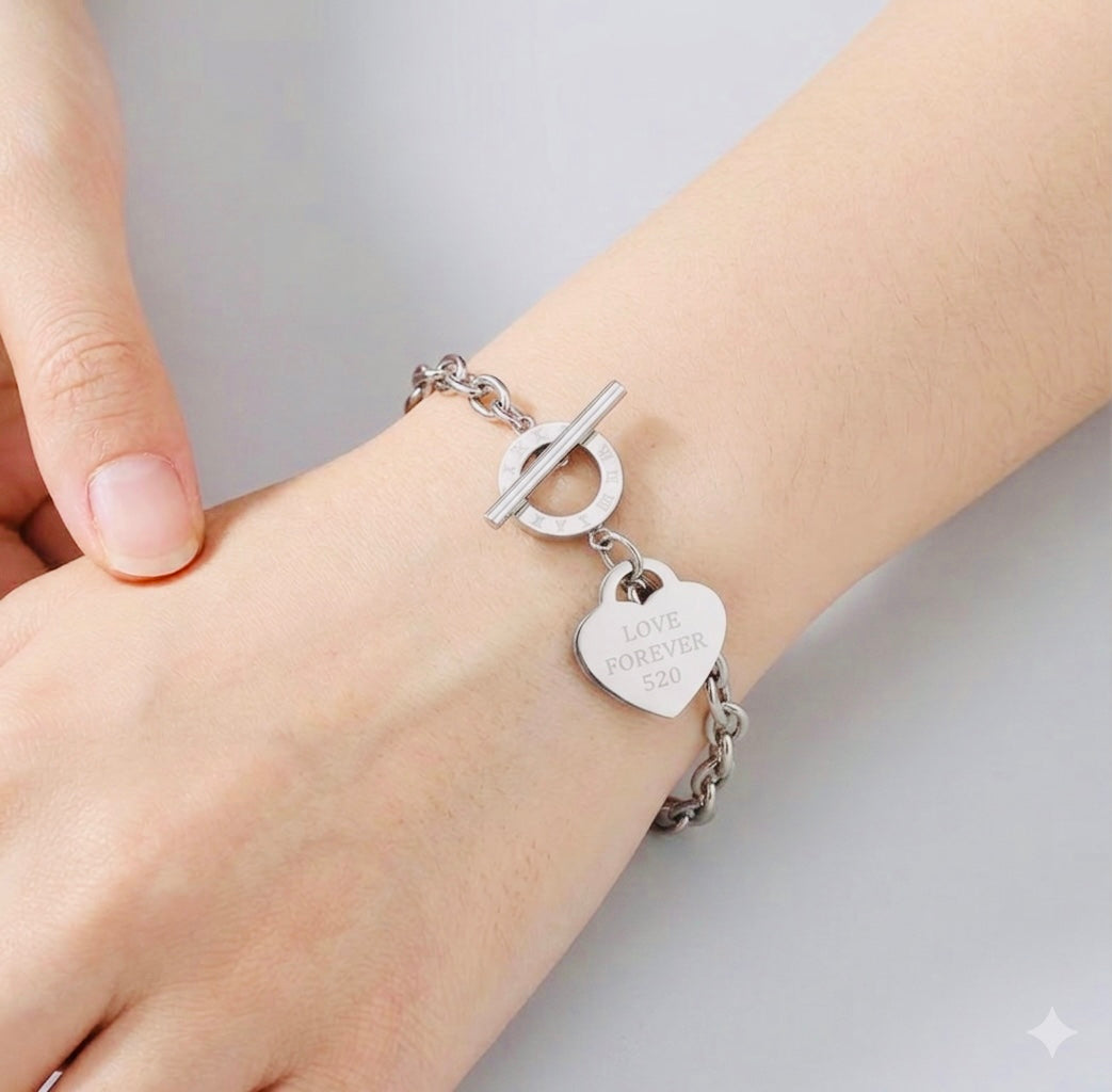 Missy J Heart Bracelet