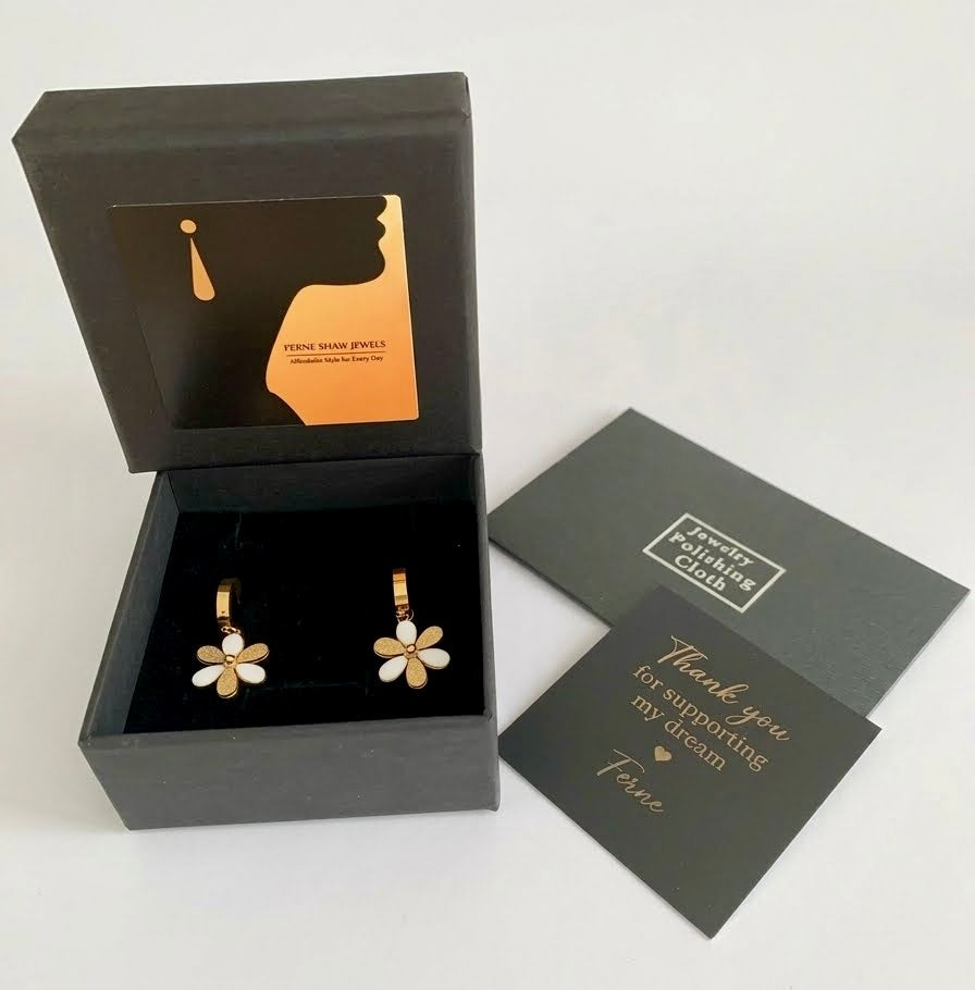 18k Gold Plated Daisy’s Summer Blessing Earrings
