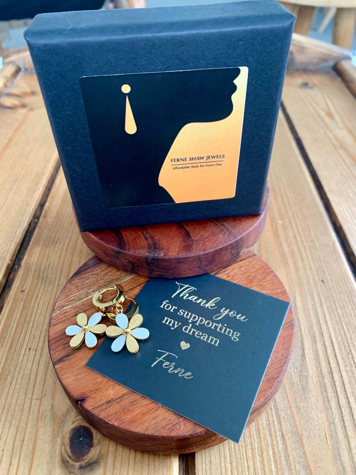 18k Gold Plated Daisy’s Summer Blessing Earrings