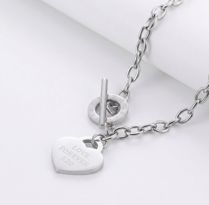 Missy J Heart Pendant Necklace