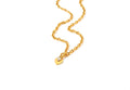 The Amour Duet Gold Plated Necklace