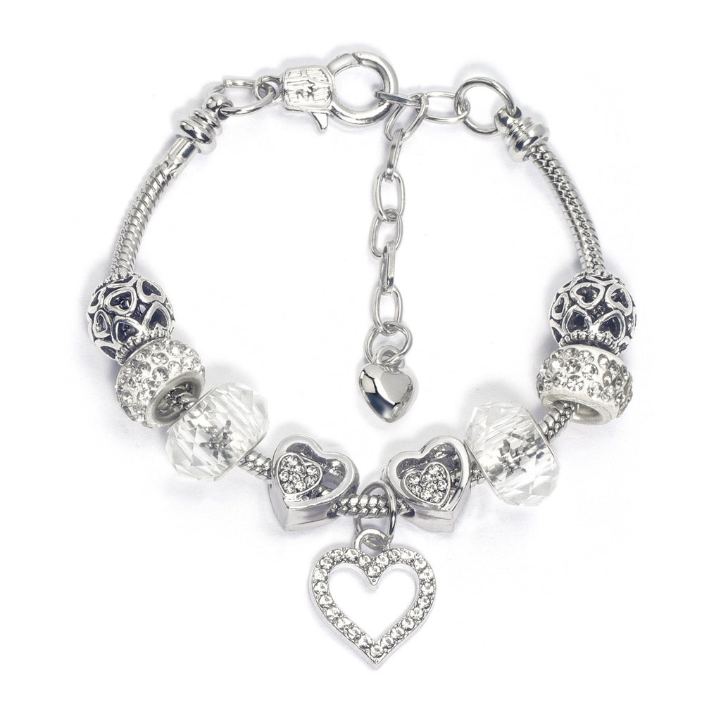 The Rhinestone Royalty Charm Bracelet